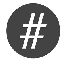 A Twitter hashtag is simply a keyword phrase, spelled out without spaces, with a pound sign (#) in front of it.