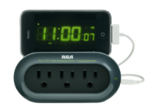 RCA 3 Outlet Travel Charging Station